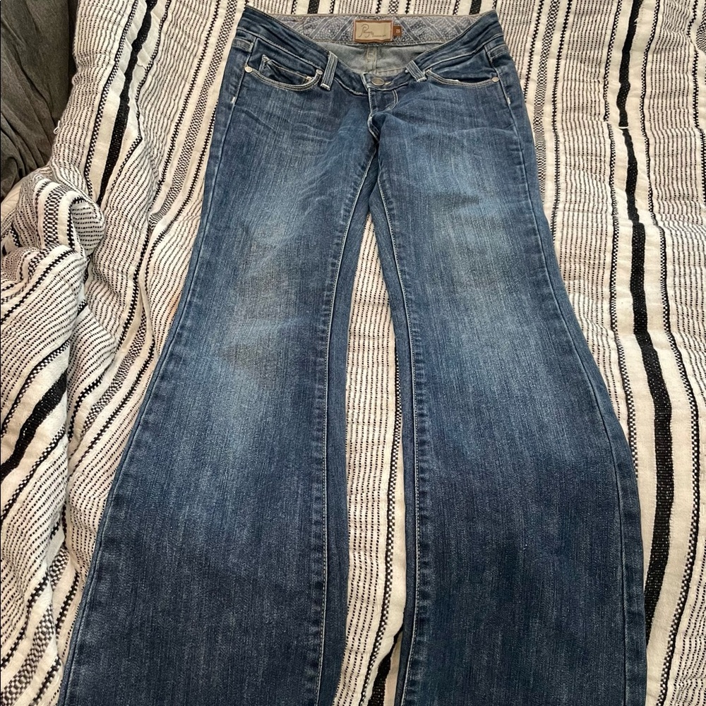 Great condition Paige bell bottom jeans